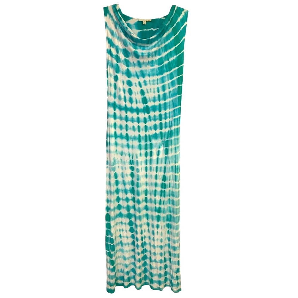 Saint Tropez West Tie Dye Maxi Dress Summer Vacation Tropical Beach Women’s S